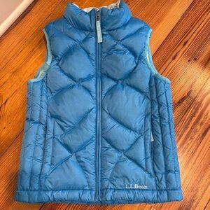 L.L. Bean girls down vest. Kids 6/7.